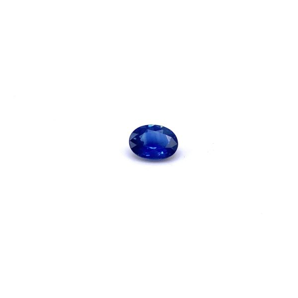 zafiro azul talla oval