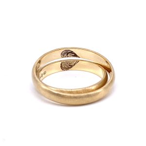 alianzas de boda oro amarillo
